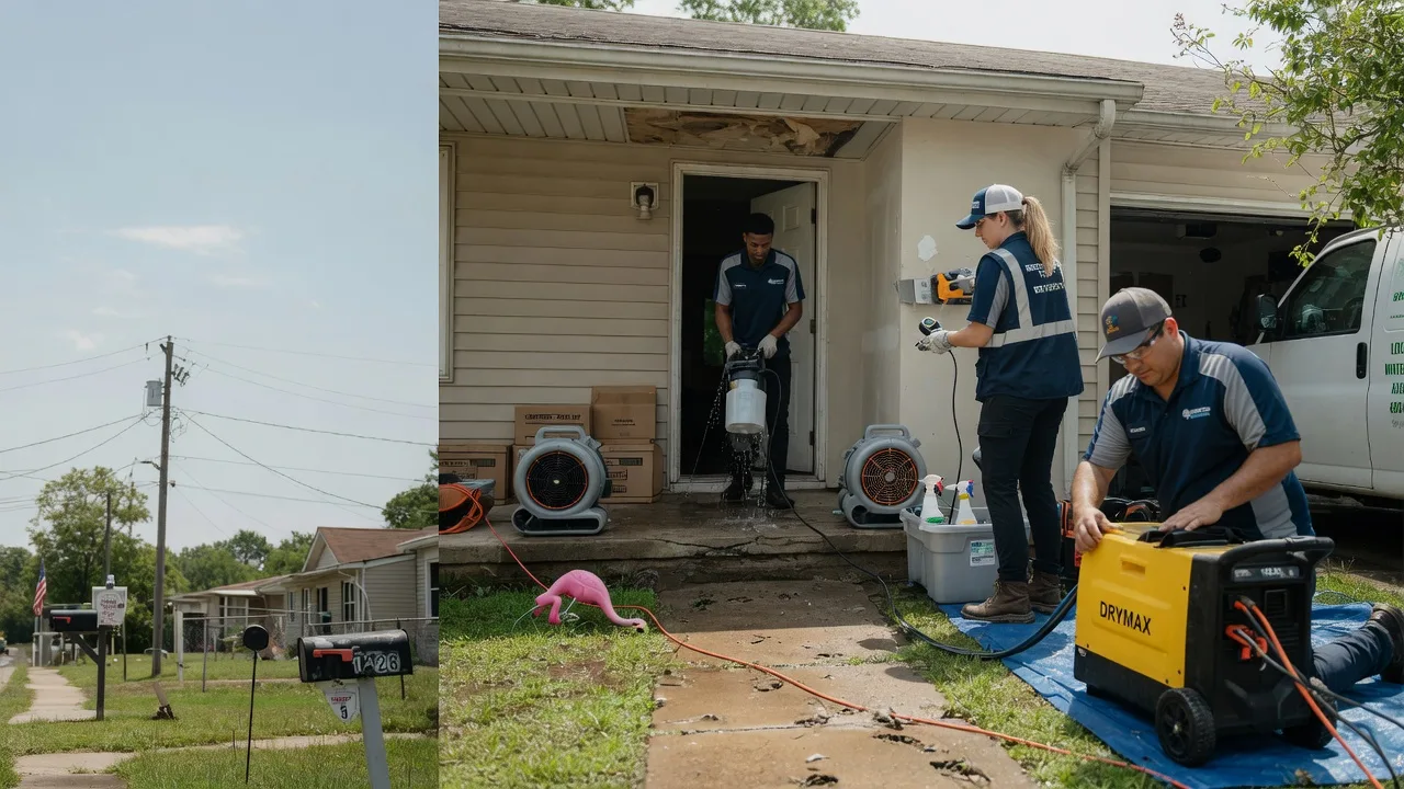 Storm Damage Water Removal in Lucas, KY near me